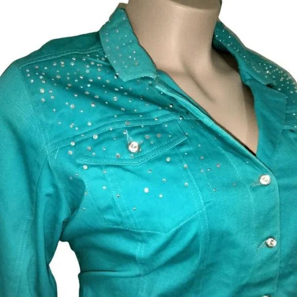 Western Rhinestone Jacket - Picture 3 of 8